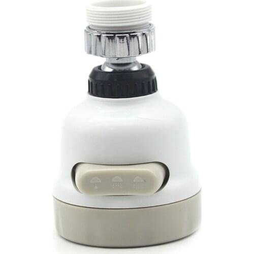 3 Modes Kitchen Aerator Flexible Water Saving Mixer Tap Aerator High Pressure Sprayer Nozzle 360° Rotate Diffuser Aerator Faucet