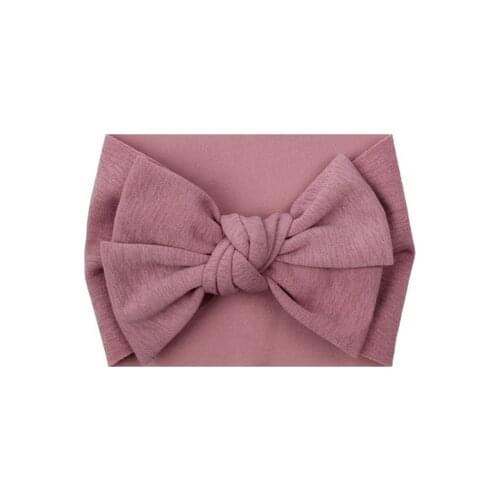 Baby Headband Elastic Candy Solid Color Head Wrap Newborn Head bands Bowknot Bows kids Baby Girl Hair accessories