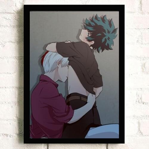 Canvas poster Painting Anime Shoto Todoroki My Hero Academia wall Art decor Living room Bedroom Home Decor Prints and Prints