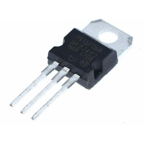10PCS STP55NF06L TO220 STP55NF06 P55NF06L P55NF06 TO-220 new and original IC Chipset