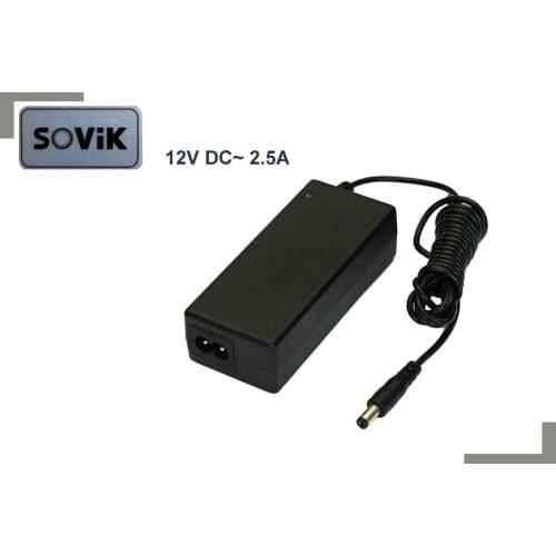 UL approval DC 12V 2.5A Power supply adapter 30W Power Adaptor With Cable Power cord