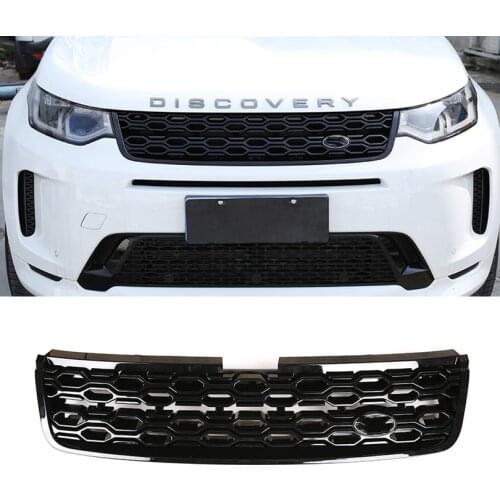 Car Front Grille Middle Net Grills Frame Trim Cover Exterior Parts For Land Rover Discovery Sport 2020 Replacement Parts