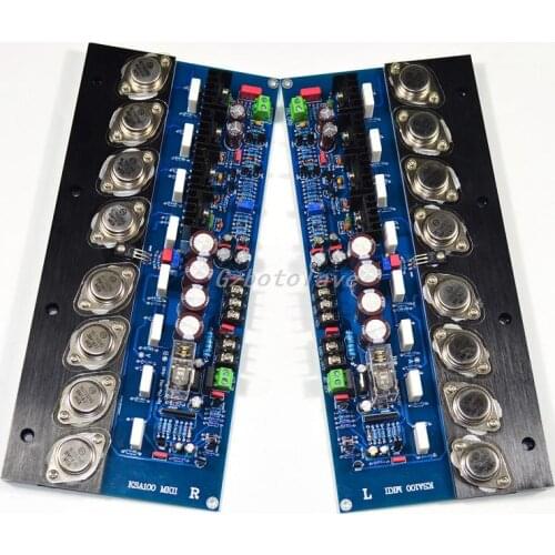 1 pair of KSA100 gold sealed tube high power HIFI enthusiast grade pure rear grade adjustable class A power amplifier board