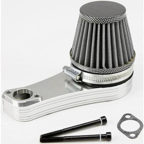 Rc Buggy Truck CNC Aluminum Nitro Engine Air Filter Fit For 1/5 Scale LOSI 5IVE-T 5T XL ROVAN LT Gasoline Toys Model Cars