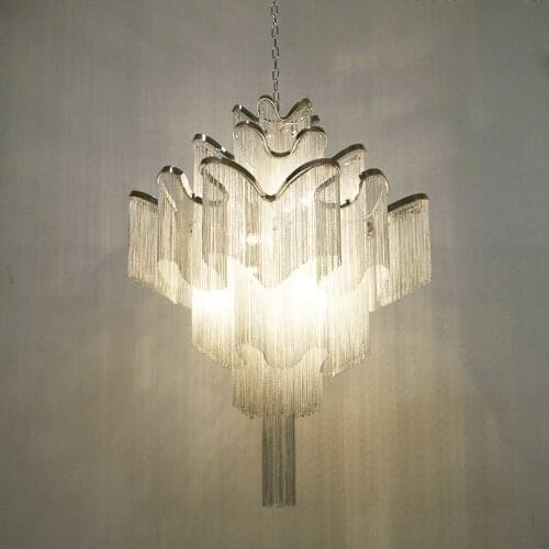 Modern Luxury LED Pendant Lights Nordic Bedroom Decoration Dinning Room Lights Hotel Hall Castle Stair Hanging Lamps for Kitchen