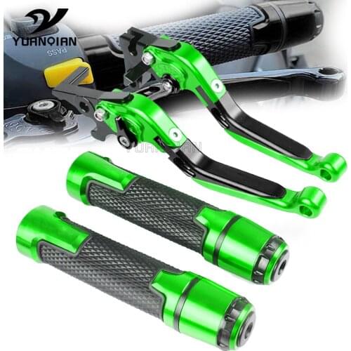 Motorcycle Aluminum CNC Accessories Brakes Clutch Lever & Handle Grips End FOR KAWASAKI Z900 Z-900 Z 900 2017 2018 2019 2020