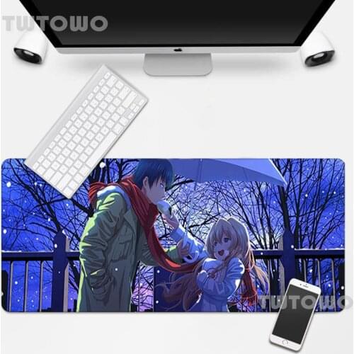 Anime Toradora Top Quality Custom Mouse Mat Anime Soft Natural Rubber Carpet Office Decoration Desktop Mouse Pad MousePad