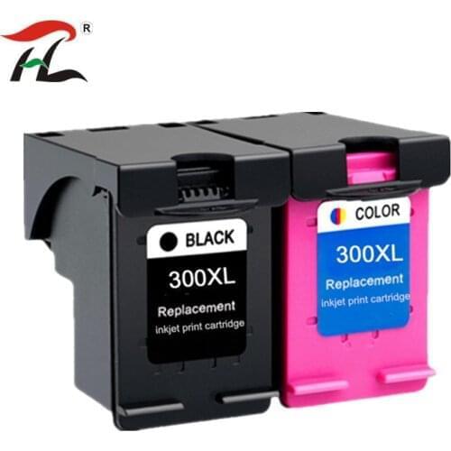 YLC 1set 300XL Compatible ink cartridge For HP300 XL For HP Deskjet D1660 D2560 D2660 D5560 F2420 F2480 F2492 F4210 Printer