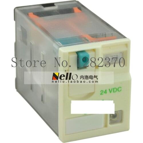 [ZOB] Authentic original relay 24VDC RPM22BD contacts 15A 8 feet wide and 2 feet open 2 closed --10pcs/lot