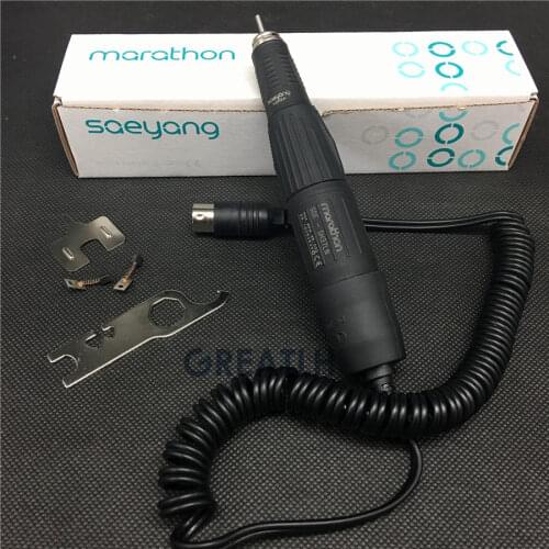 45000 RPM SH37LN Dental Handpiece Micro Motor MARATHON dental Lab Polishing Tool 2.35mm Korea SAEYANG