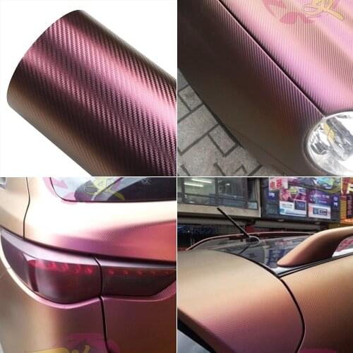 Car Chameleon Sticker 300mm*1.52M Vehicle Purple Color Stickers PVC Auto Bike Chameleon Decorative Film