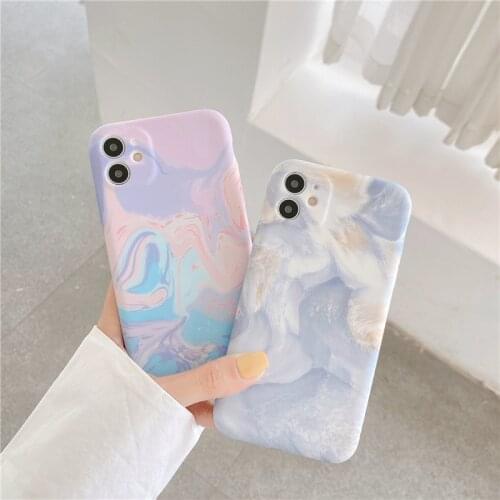 Retro mystery magic watercolor art Phone Case For iPhone 12 11 Pro max Xr Xs max X 7 8 Plus 12 mini 7Plus case Cute Soft cover