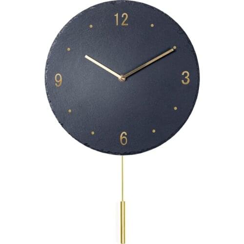 Black Large Wall Clock Rock Swing Clocks Living Room Nordic Wall Clocks Creative Wall Watch Luxury Modern Design Home Decor 2020