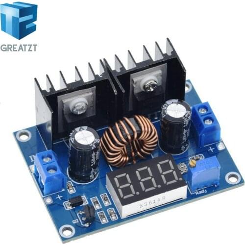 MH-ET LIVE LED Voltmeter PWM Adjustable 4-36V To 1.25-36V Step-Down Board Module XL4016 8A 200W DC-DC Power drop Module