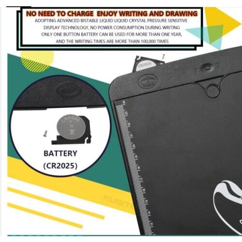 Buy 10 pieces 12 inch office or home LCD writing board LCD blackboard with split screen delete function