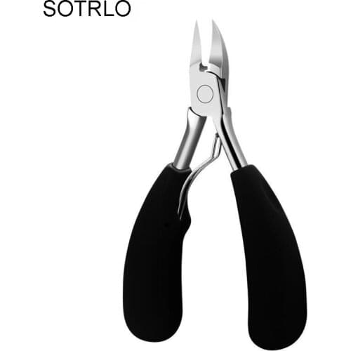 Hight Quality Stainless Steel and Soft grip Nail Sciossor Manicure Tool Nail Clipper Nail Cutter NT15