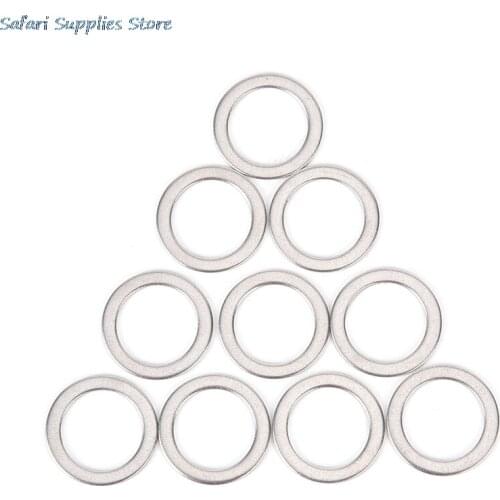 New 10Pcs/Lot Bicycle Pedal Spacer Crank Cycling MTB Bike Stainless Steel Ring Washers Good Quality