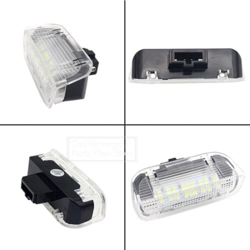 Pair Car Door Warning Lights Welcome Projector Lamps For VW Passat B6 B7 CC Golf 6 7 Jetta MK5 MK6 Tiguan Scirocco Superb EOS