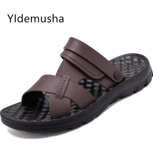 Sandals man Summer breathable Comfortable Casual sports sandals outdoor men Non slip beach sandals men Loose Large size slippers