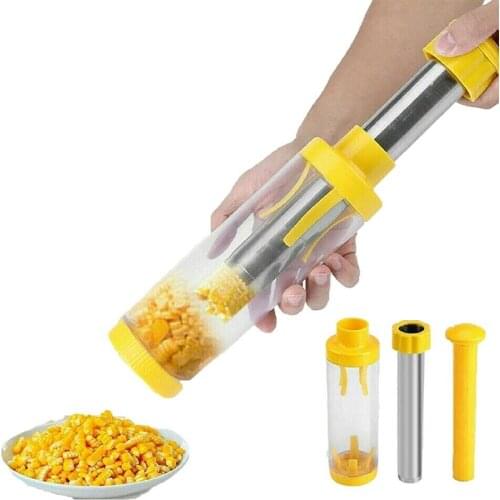 Corn Stripping Corn Peeler Cob Corn Stripper Vegetable Planer Corn Kernel Stripper Remover Home Kitchen Corn Cob Cutter Peeler