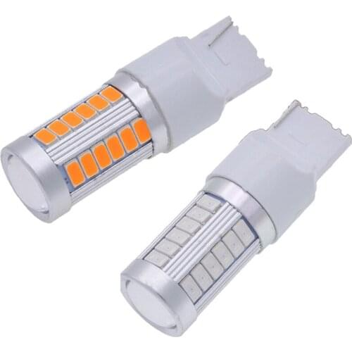 4x 7440, T20 Led Bulbs 900 Lumens Super Bright Turn Signals Light Brake Stop Parking Light & 2x 7440, 992, T20