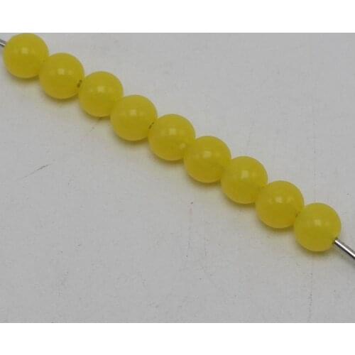200 Yellow Resin Abacus Beads Faux 10X5mm Imitation Butterscotch