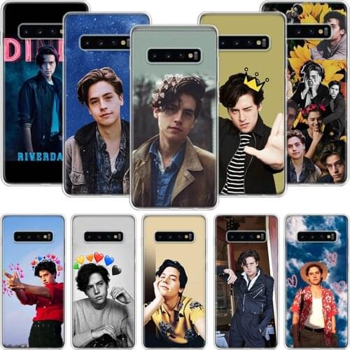 Riverdale Series Cole Sprouse Phone Case For Samsung Galaxy S10 S20 S21 S9 S8 S7 Note 10 20 9 8 FE J4 J6 Ultra Plus Lite Pro + E