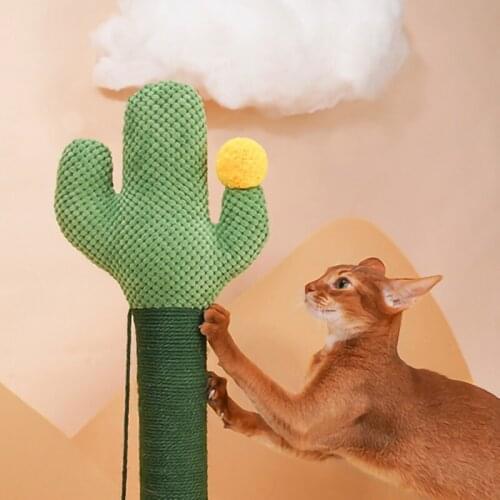 Cat Scratching Saguaro Cat Tree Catnip Toy Self-healing Cat Tree Cat Climbing Frame Cat Scraper Small Cat Scratcher