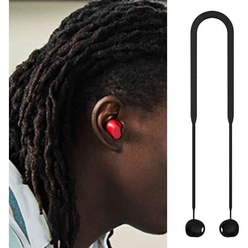 Soft Silicone Anti Lost Strap Headset Neck Rope ForBeats ForStudio Buds Wireless Earphones Lanyard