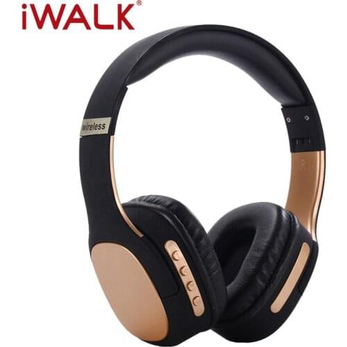 IWALK Bluetooth 5.0 Wireless Earphones Waterproof Headphones HIFI Subwoofer 2020 New Foldable Headset for Video Game Earbuds