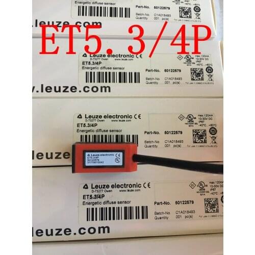 New Original LEUZE photoelectric switch ET5.3/4P ET5.3/2N ET5I.3/2N ET5I.3/4P