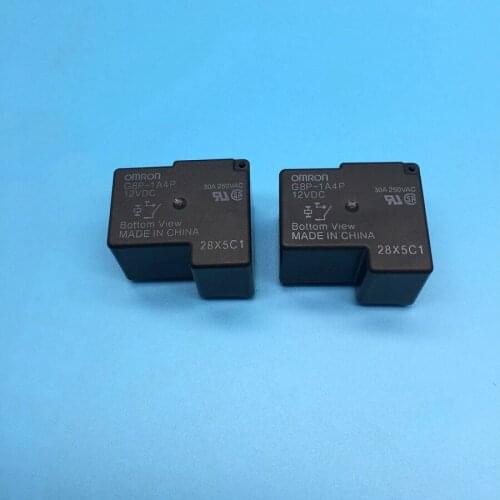 Original G8P-1A4P-12VDC 4PIN 30A 250VAC relays