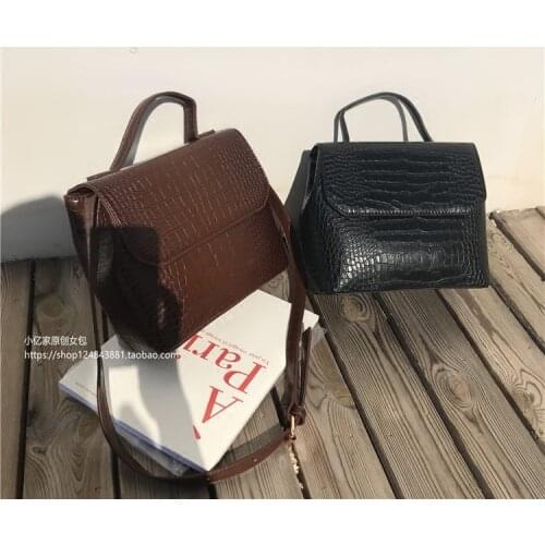 Casual Alligator Handbags Women Crocodile Pattern Messenger Bags Women PU Leather Shoulder Crossbody Bag Female Purse Hot Sale