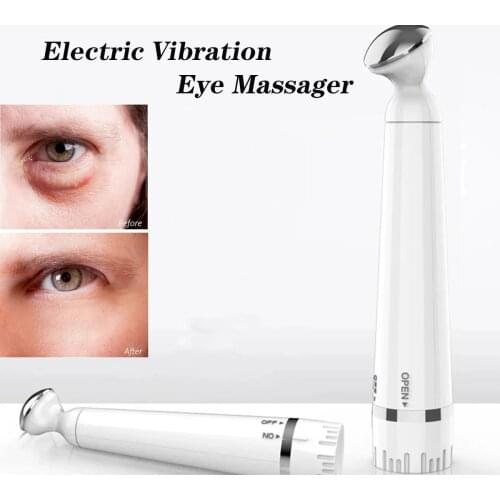 Home Use Dark Circles Removal Device Electric Vibration Eye Massager Eye Skin Restoring Nursing Instrument Eliminating Eyebags