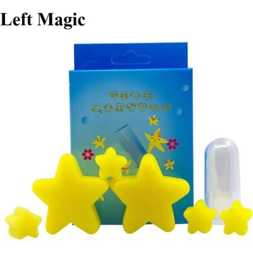 Time Capsule sponge star magic tricks close up stage props magician magie professional easy to do children kids toys gifts 83371