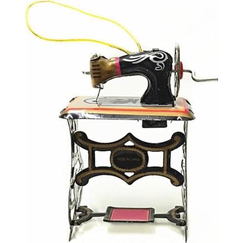 1Pcs Mini Fashion Charms Sewing Machine Alloy Pendant Making Gift Hair Bracelet Necklace Jewelry Accessories DIY Craft