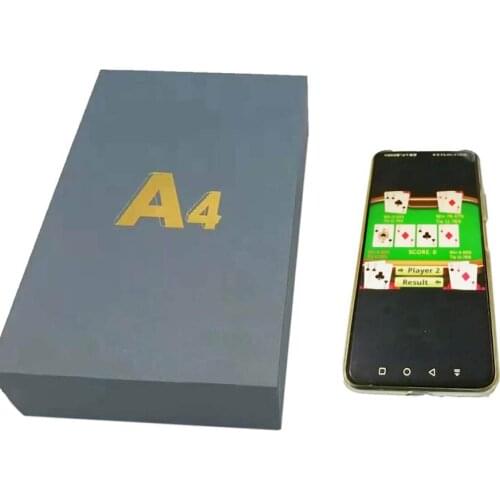 AKK A4 Poker Analyzer for Marked Playing Cards Barcode Magic Board Game Anti Cheat