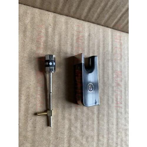 FREE SHIPPING 5pcs of Nickel silver viola Ebony Bow Frog with Screw for viola Bow