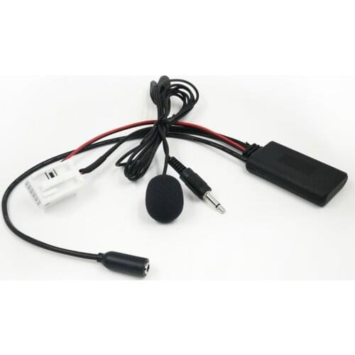 Biurlink RD4 Radio Bluetooth Aux-in Cable Audio Phone Call Handsfree Microphone Auxiliary Aux Adapter for Citroen C2 C3 C5 C6 C8