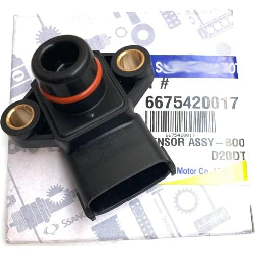 For Genuine Booster Pressure Sensor for Ssangyong Actyon Rodius Stavic Kyron Rexton2 STAVIC+Euro4 6675420017 66754 20017