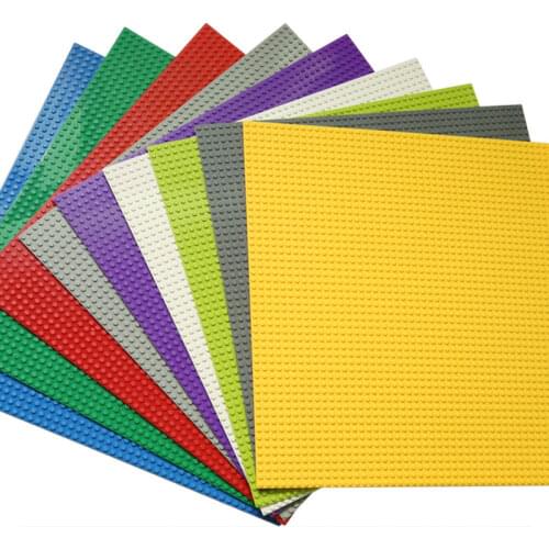 DIY 32*32 50*50 56*28 Dots Base Plate Building Blocks for Baseplate Board Compatible Block Toys for Children kid Gifts