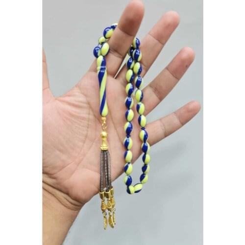 Islamic Tasbih Muslim Rosary Beads 33 Prayer Rosary For Men Bracelet For Men Accessory amber oltu amber stone Handmade Turkey