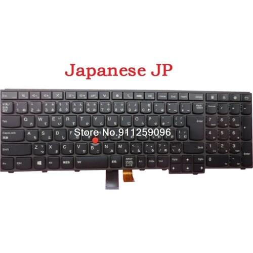 Laotop Keyboard For Lenovo For Thinkpad E540 W540 T540P L540 L570 E531 T550 T560 W550S P50S English US France FR Japanese JP SD