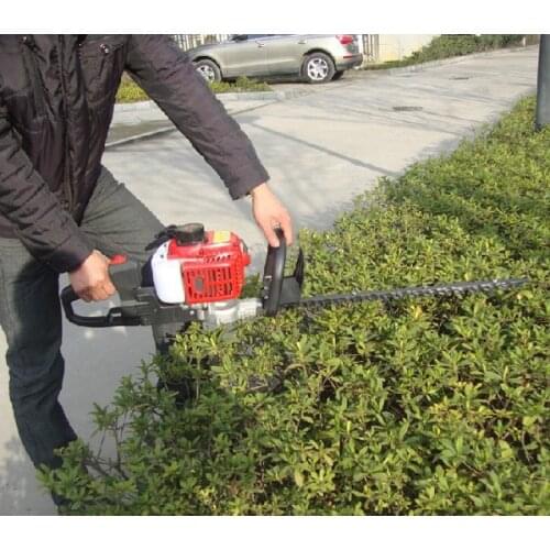 Dual Blades garden machinery 22.5cc Single Blade petrol Hedge Trimmer Gasoline Hedge Machine Pruning Shears 0.65kw