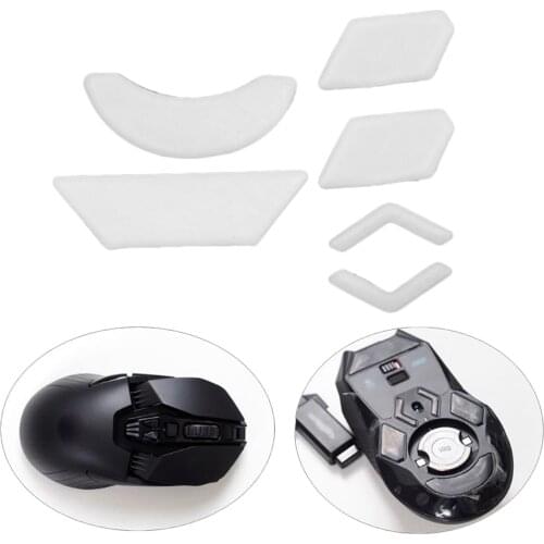 Rounded Curved Edges Mouse Feet Mouse Skates for Logitech G903 Replacement