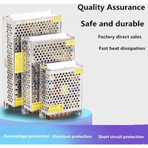 Transformer switch mode power supply DC 24V1A 2A 2.5A 4.2A 6.25A 25W 50W 60 100W 150W for lighting