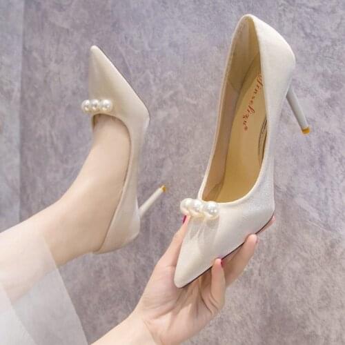 Women Pumps Fashion High Heels for Women Shoes Casual Pointed Toe Women Heels Chaussures Femme Stiletto Ladies Heels