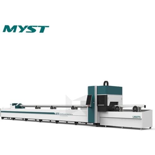 1000w round tube fiber laser cutter/cutting machine with automatic loading