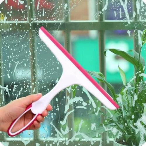 40%HOTWindow wiper soap cleaning scraper shower bathroom mirror cleaning brush kitchen cleaner car glass shower scraper window g