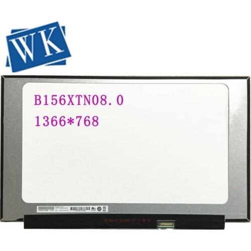 Free shipping B156XTN08.0 B156XTN08.0 15.6''inch Laptop Lcd Screen 1366*768 EDP 40 Pins